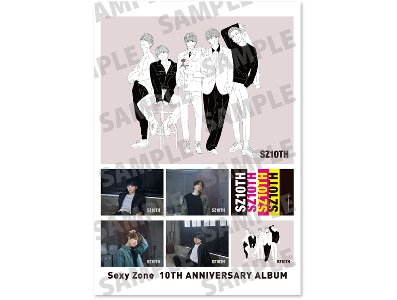 ALBUM ｢SZ10TH｣ 2021.03.03リリース | Sexy Zone | Top J Records